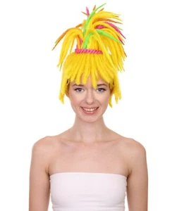 Adult Women's 16" Inch Medium Dreadlock Halloween Hinterland Troll Wig, HW-6857A - Picture 1 of 9