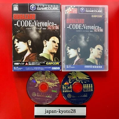 Resident Evil Code: Veronica GC Capcom Nintendo GameCube From Japan - Image 1 of 4