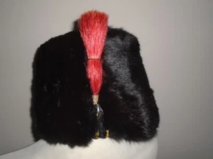 ROYAL SIGNAL BANDSMAN BUSBY CON PLUMA Y ESTUCHE TAMAÑO 59CM EMISIÓN GENUINA - Imagen 1 de 12