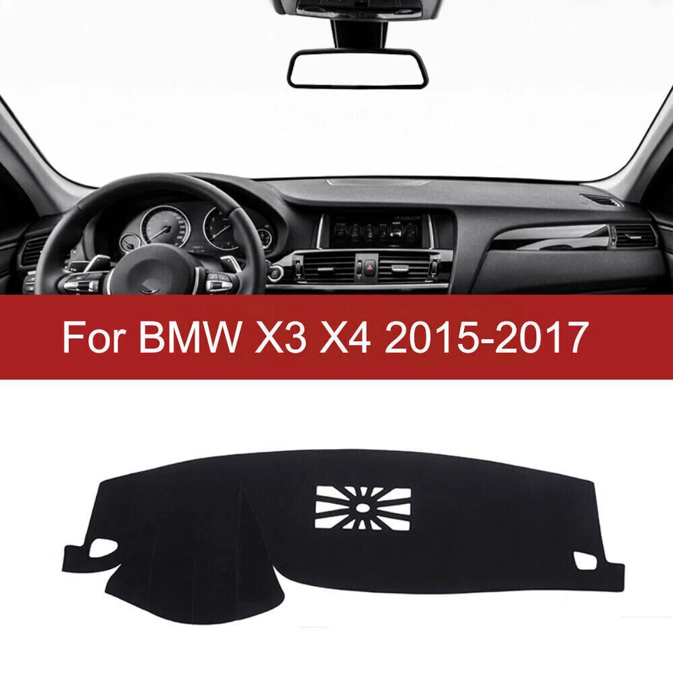 For BMW X3 X4 2015-17 leather Non-slip Dash Board Cover Mat Dashboard Carpet 1p - Image 1 of 4