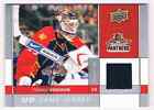 2009-10 Ud Game Jersey Tomas Vokoun Jersey 1 Color Florida Panthers #Gj-Vo