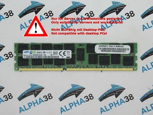 Samsung 16GB DDR3 1600 PC3L-12800R M393B2G70QH0-YK0 reg ECC Server RAM Speicher - Bild 1 von 1