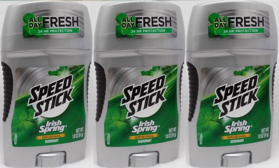 2 Speed Stick IRISH CREAM ORIGINAL Antiperspirant Deodorant 1.8 oz ea - image 1 of 1
