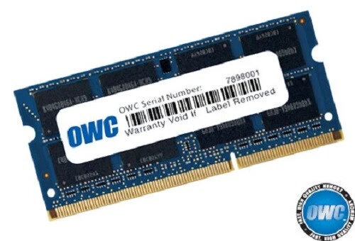 OWC ram 8GB 204-pin SODIMM DDR3 PC3-10600 1333MHz 1.5v memory module for Mac - Image 1 of 1