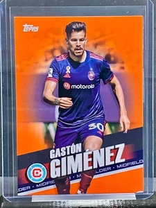 2022 Topps MLS Orange Parallel #82 Gaston Gimenez Ser #'d 5/25 - Picture 1 of 2