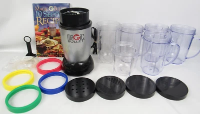 Original Magic Bullet Blender plus Parts Includes Recipe Book/User Guide - Image 1 of 4