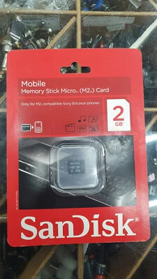 SanDisk M2 2GB Memory Card brand New and Sealed - Image 1 of 2