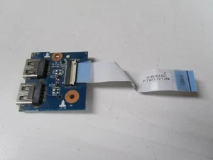 Genuine HP Pavilion dv6-6c43nr - Dual-USB Port Board w/ Cable / 48.4RH05.201 - Picture 1 of 5