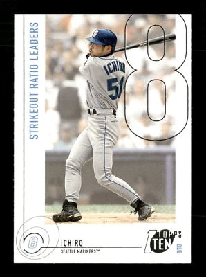 2002 Topps Ten #99 Ichiro Suzuki - Image 1 of 2
