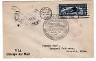C10 Lindbergh 10c Airmail 1927 FDC - Unlisted Diamant St Louis MO