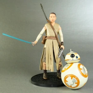 Star Wars Elite Series Die Cast 6.5" Action Figure: Rey & BB-8 - Loose, Complete - Picture 1 of 6