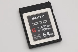 Near Mint Sony 64GB G Series XQD Memory Card #40803 - Picture 1 of 2