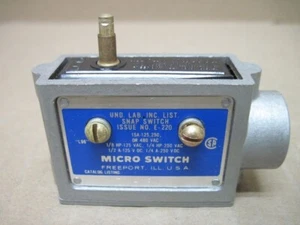 Honeywell Microswitch YZD-2RS Snap Switch 15A 125,250 or 480Vac - Picture 1 of 8