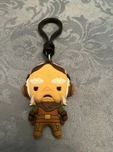 LUCASFILM Star Wars The Mandalorian Kuill Ugnaught Figural 3D Bag Clip KEYCHAIN - Picture 1 of 3