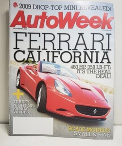 Autoweek Magazine December 8, 2008 Issue - Picture 1 of 3