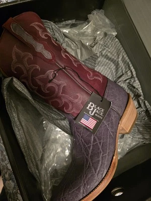 Botas de vaquero con estampado exótico para hombre Foto 1 de 4