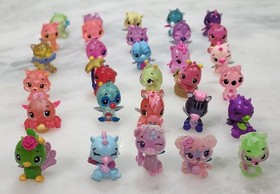 Hatchimals Colleggtibles Lot Of 30 Mixed Mini Figures Glitter Wings Animals