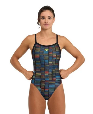 Traje de baño para mujer Arena Performance cámara lenta X espalda cruzada una pieza MaxLife... Foto 1 de 4