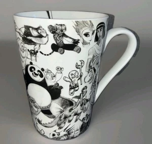 Muy Raro EXPOSICIÓN DE ANIMACIÓN DREAMWORKS Taza-Shrek/Madagascar/Kung Fu Panda  - Imagen 1 de 8