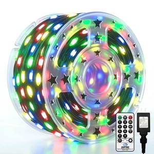 Christmas Lights Outdoor, 1000 LED 344FT Fairy String Lights Plug in Waterpro... - Picture 1 of 7