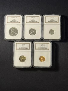 1956 PROOF SET, U.S., NGC CERTIFIED, Free Ship - Picture 1 of 2