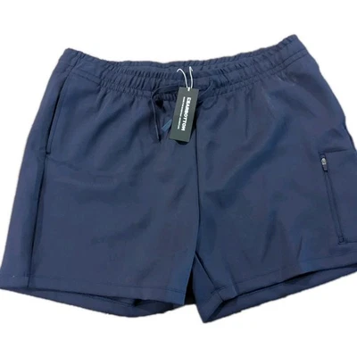 Bearbottom Pantalones Cortos Para Hombre XXL Azul Marino Ligero Algodón Cintura Elástica 5.5" Entrepierna  Foto 1 de 4