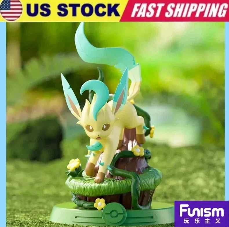 Funismo Pokémon Oficial Leafeon Evolution Aventura Confirmado Nueva Caja US STOCK Foto 1 de 4