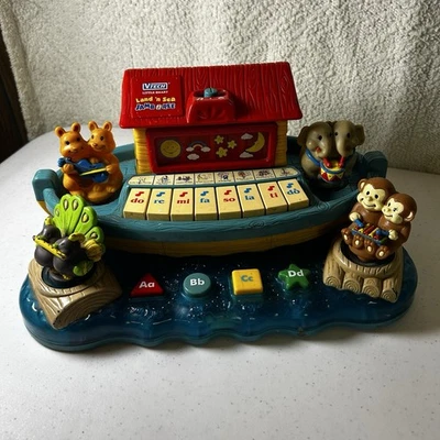 Vtech Little Smart Land 'N Sea Jamboree toy Vintage 97 music piano learning baby - Image 1 of 4