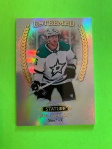 2019-20 UD Stature Esteemed Joe Pavelski Refractor Stars - Picture 1 of 1