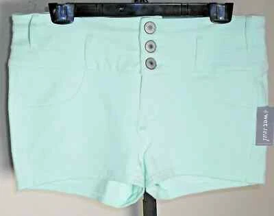 Shorts curto feminino Blue Asphalt Honey Due tamanho G novo com etiquetas - Imagem 1 de 2