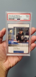 2004-05 Alexander Ovechkin SP Authentic Rookie /399 Redemptions RC PSA 9 # RR30