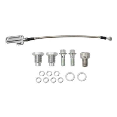 For Yamaha SR500 TT500 XT500 SR400 Twin Feed Oil Line Kit #583-13161-01-00 Foto 1 de 4