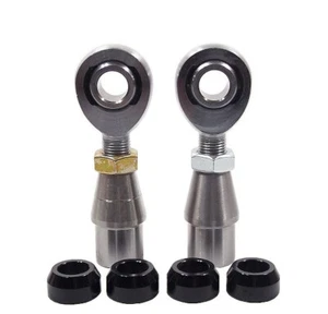 Chromoly 1/2 x 1/2-20 Panhard Bar Kit 1/2 Aluminum Cone Spacers .083 Bungs - Bild 1 von 8