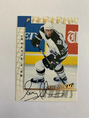 1997-98 Be A Player Autographs #164 Greg Adams - Dallas Stars - Image 1 of 2