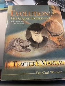 Evolution The Grand Experiment The Quest for an Answer Teachers Manual Werner, C - Imagen 1 de 7