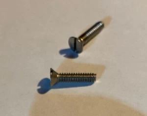 4-40 x 1/2" Flat Head Slotted Machine Screws, Stainless Steel - 200 pcs. lot - Picture 1 of 1