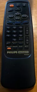 Philips Magnavox N9309UD TV/VCR control remoto negro fabricante de equipos originales original genuino - Imagen 1 de 1