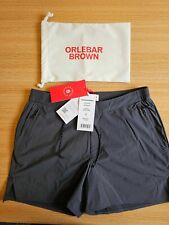 Orlebar Brown Setter Hot Asphalt Grey Swim Shorts Size 30/S Men's New With Tags