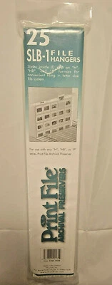 File Hangers Print File Archival Preservers 25 SLB-1 New B1 - Image 1 of 2