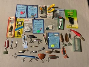 vintage fishing lure lot rapala, herters, Helins NOS - Picture 1 of 7