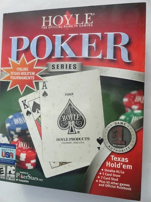 BIG BOX SHELFWEAR - Hoyle Poker Series (PC, 2005) NEW SEALED - Image 1 of 4