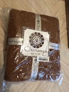 Chanasya Super Soft Textured Knit Throw Blanket with Tassels Decorative Blanket - Picture 1 of 4