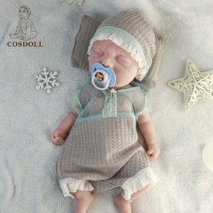 Bambola COSODLL 15,7 in silicone intero bambino rinascite bambole neonato, non in vinile - Foto 1 di 8