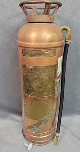 Vintage Empty Red Star 2 1/2 Gallon Fire Extinguisher - Picture 1 of 19