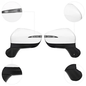 Mirrors For 2015-2016 MAZDA CX-5 Rear View Mirrors w/Blind Spot Left+Right 9-Pin - Picture 1 of 16