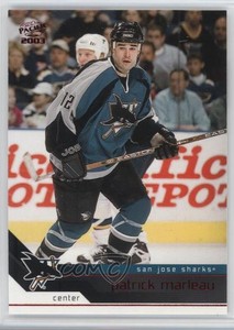 2002-03 Pacific Red Patrick Marleau #336