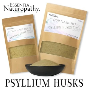 PSYLLIUM HUSK POWDER - ORGANIC (Plantago psyllium) PREMIUM FIBRE SUPERFOOD - Picture 1 of 1