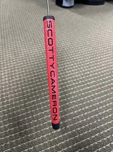 Scotty Cameron Standard Matador Putter Grip Red w/ Black lettering NEW - Picture 1 of 4