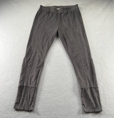 Soft Surroundings Leggings Mujer SP Suave Imitación Micro Gamuza Moto Pantalones Moleskin Foto 1 de 4