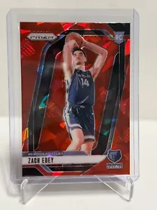 2024-25 Panini Prizm - Zach Edey RC #249 Red Ice Prizm Memphis Grizzlies NBA - Bild 1 von 2